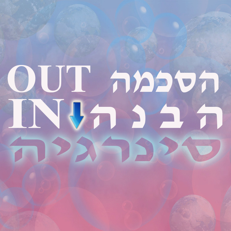 הסכמה OUT , הבנה IN  > סינרגיה